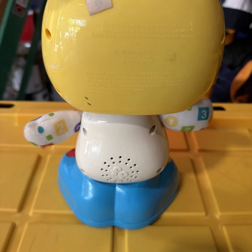 Fisher Price Bright Beats Dance & Move Beatbox Dancing Robot 2015 Lights Sound